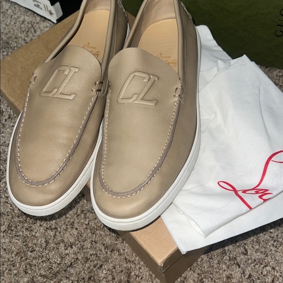 Christian Louboutin Varsiboat Leather Loafer